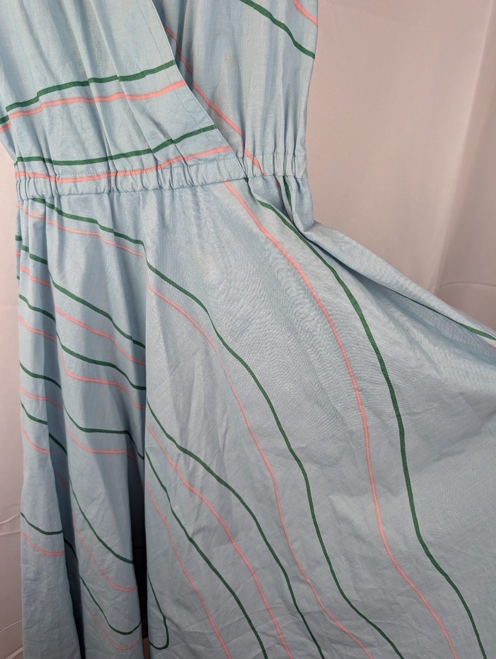 Vintage 70s Marimekko Jälki sundress/designed by Pentti Rinta in VGUC - Picture 5 of 8